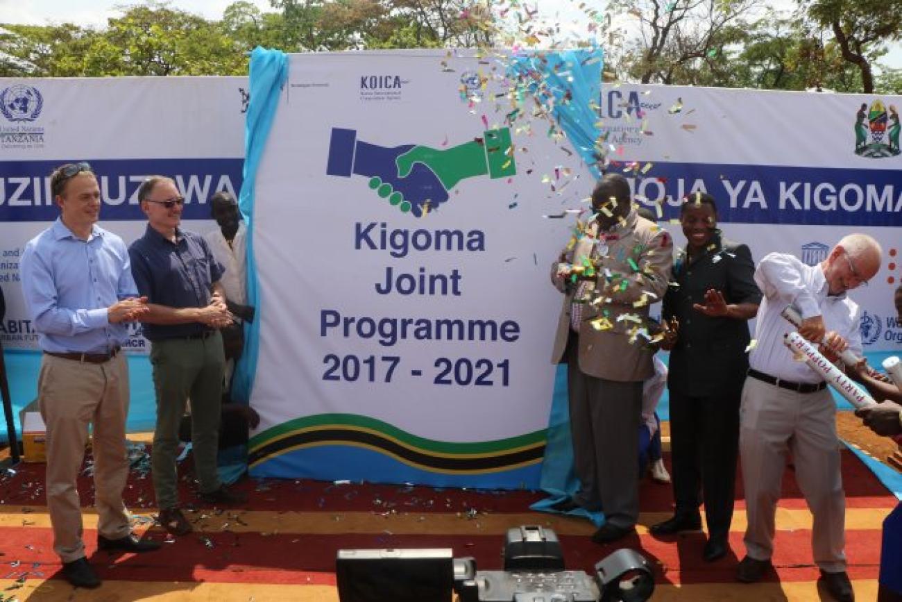 he moment that the Kigoma Joint Programme was officially launched.