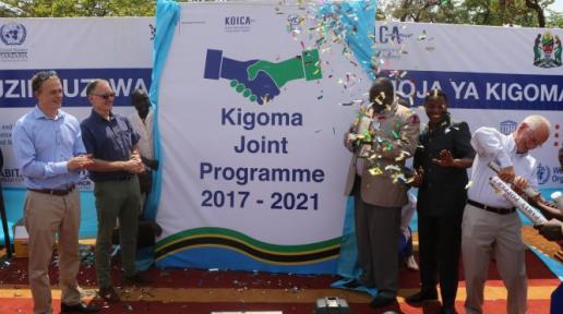 he moment that the Kigoma Joint Programme was officially launched.